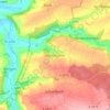 Mapa topográfico Reinsbronn, altitude, relevo