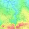 Mapa topográfico La Touche, altitude, relevo