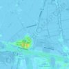 Mapa topográfico Nauerna, altitude, relevo