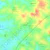 Mapa topográfico Lagoinha, altitude, relevo