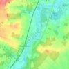 Mapa topográfico Walmsdorf, altitude, relevo