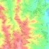 Mapa topográfico Ampeils, altitude, relevo