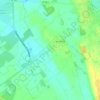 Mapa topográfico Monterrone, altitude, relevo