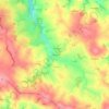 Mapa topográfico Limayrac, altitude, relevo