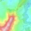 Mapa topográfico Benteng, altitude, relevo