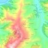 Mapa topográfico Basot, altitude, relevo