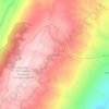 Mapa topográfico El Hatillo, altitude, relevo