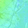 Mapa topográfico Purok 1B Concepcion, altitude, relevo