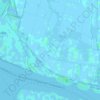 Mapa topográfico Oudendijk, altitude, relevo