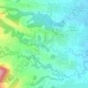 Mapa topográfico Cacao, altitude, relevo