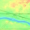 Mapa topográfico Barwick, altitude, relevo