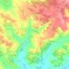 Mapa topográfico Mas de Causse, altitude, relevo