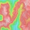 Mapa topográfico Shipley, altitude, relevo