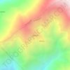 Mapa topográfico Quintao, altitude, relevo