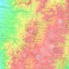 Mapa topográfico Chimbacalle, altitude, relevo