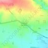 Mapa topográfico Garton on the Wolds, altitude, relevo