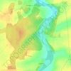 Mapa topográfico Le Bois de Luc, altitude, relevo