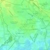 Mapa topográfico Pale Benidicto Rizal, altitude, relevo