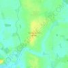 Mapa topográfico Foston on the Wolds, altitude, relevo