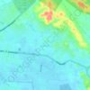 Mapa topográfico Batu Aji, altitude, relevo