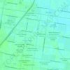 Mapa topográfico Trenton Manor Colonia, altitude, relevo