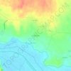 Mapa topográfico Casal de Baixo, altitude, relevo