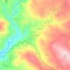 Mapa topográfico Gondesende, altitude, relevo