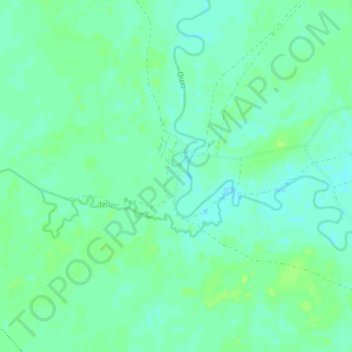 Mapa topográfico Шкуново, altitude, relevo