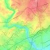Mapa topográfico Alapocas, altitude, relevo