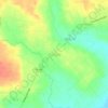 Mapa topográfico Phú Quý, altitude, relevo