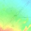 Mapa topográfico Múzquiz, altitude, relevo