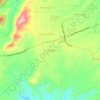 Mapa topográfico Urdaneta, altitude, relevo