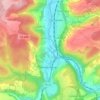 Mapa topográfico Welsdorf, altitude, relevo