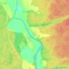 Mapa topográfico Городок, altitude, relevo