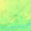 Mapa topográfico Tombouctou, altitude, relevo