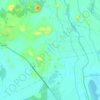 Mapa topográfico Incra, altitude, relevo