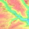 Mapa topográfico Roy-Boissy, altitude, relevo