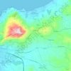 Mapa topográfico Valderice, altitude, relevo