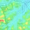 Mapa topográfico Floresta, altitude, relevo