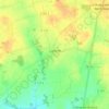 Mapa topográfico Luplanté, altitude, relevo