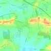 Mapa topográfico Brinklow CP, altitude, relevo