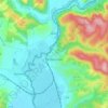 Mapa topográfico Nógrádszakál, altitude, relevo