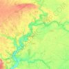 Mapa topográfico 28200, altitude, relevo