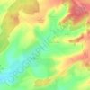 Mapa topográfico Réchicourt, altitude, relevo