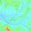 Mapa topográfico Bhatgaon, altitude, relevo