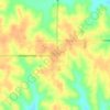 Mapa topográfico Parnell, altitude, relevo