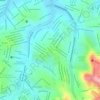 Mapa topográfico Castelo, altitude, relevo