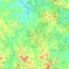 Mapa topográfico Perdigão, altitude, relevo