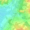 Mapa topográfico Étauliers, altitude, relevo