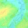 Mapa topográfico Reppner, altitude, relevo